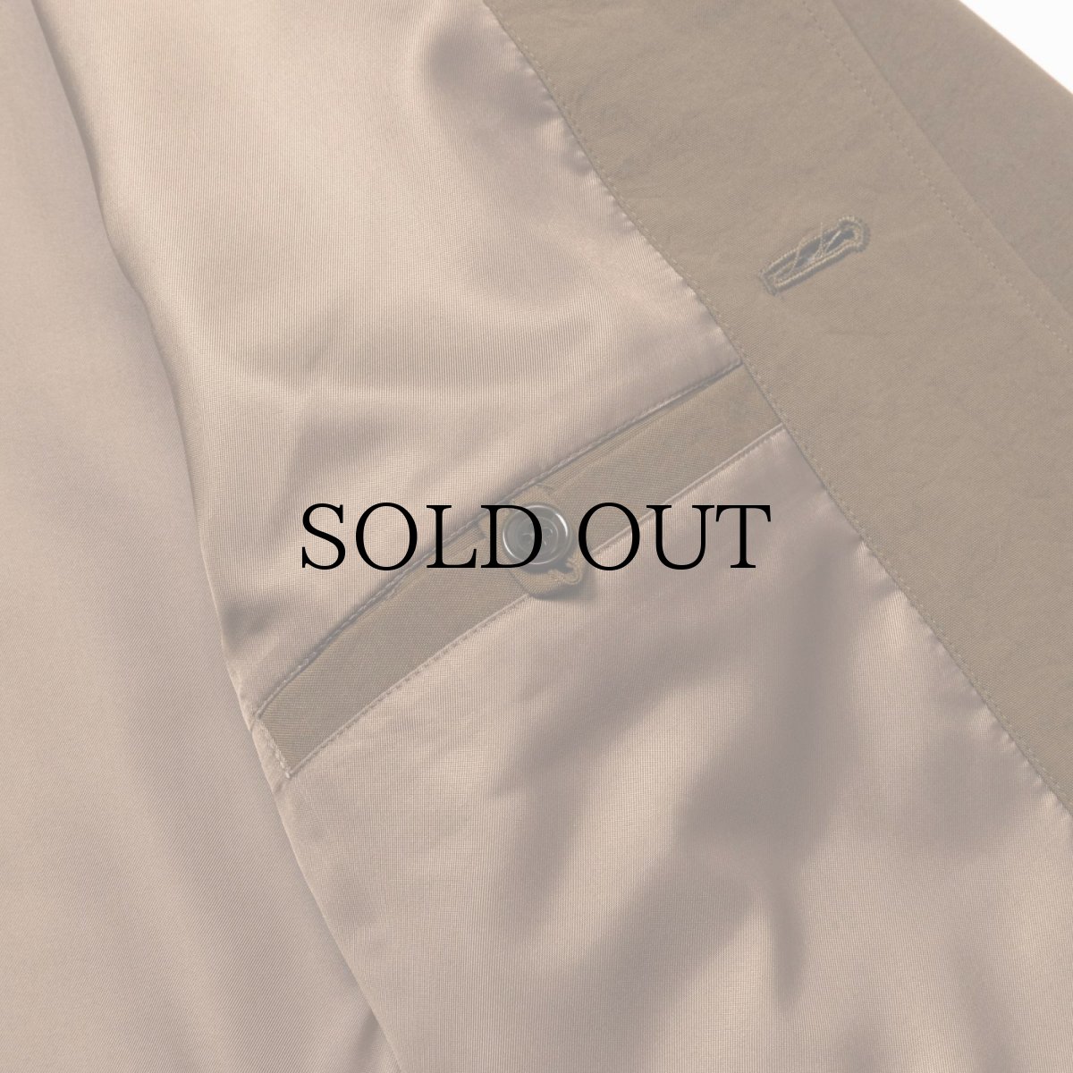 画像7: CALEE(キャリー) / VINTAGE NYLON OXFORD HALF COAT (7)