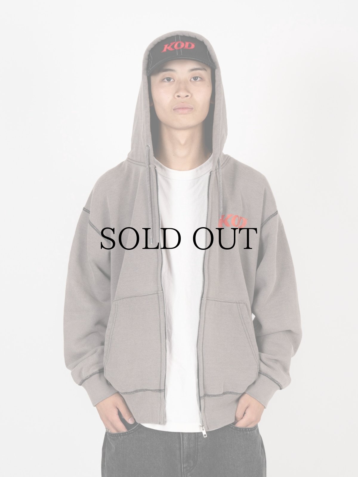 画像22: INTERBREED(インターブリード) / KING OF DIGGIN’ x INTERBREED “Faded Zip Hoodie” (22)