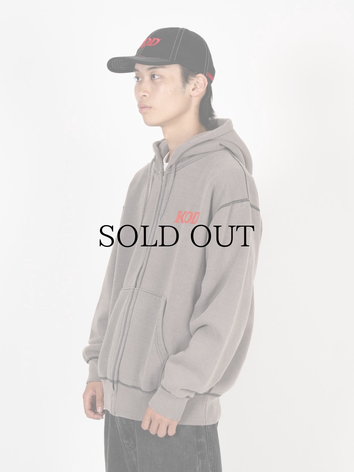 画像19: INTERBREED(インターブリード) / KING OF DIGGIN’ x INTERBREED “Faded Zip Hoodie” (19)