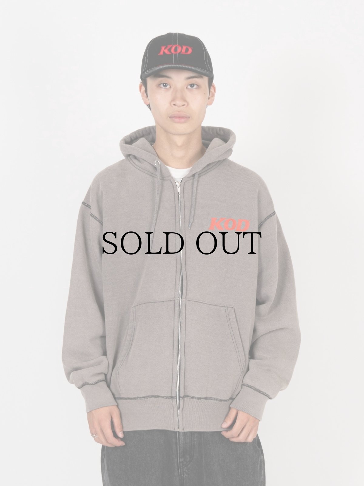 画像17: INTERBREED(インターブリード) / KING OF DIGGIN’ x INTERBREED “Faded Zip Hoodie” (17)