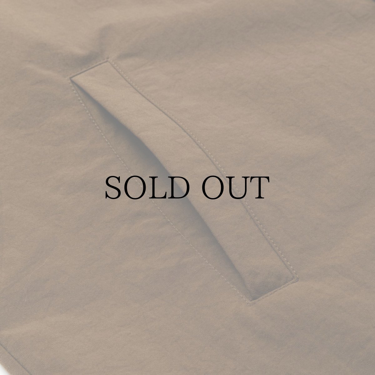 画像6: CALEE(キャリー) / VINTAGE NYLON OXFORD HALF COAT (6)