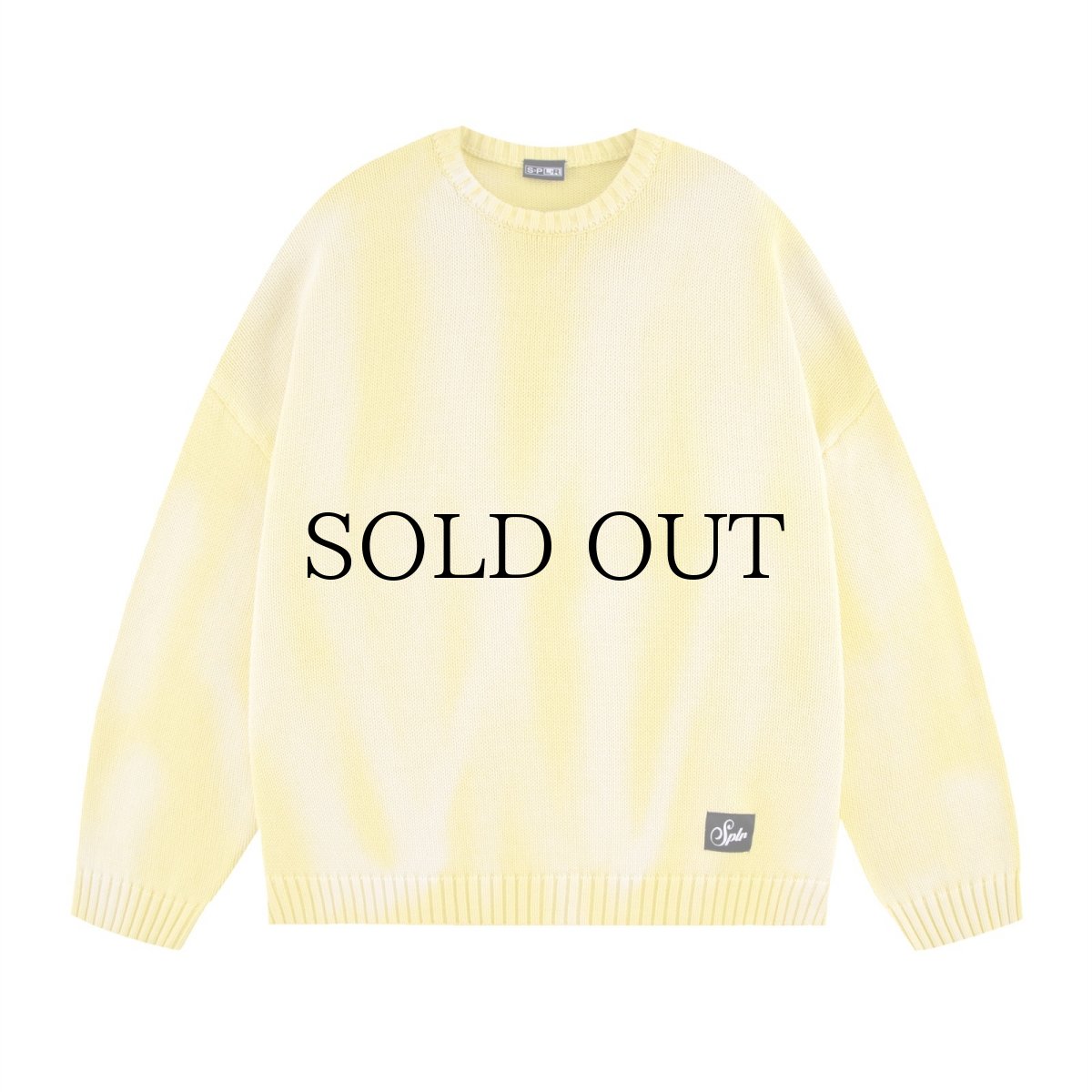 画像3: SPLR / Garment Dyed Crew Knit (3)