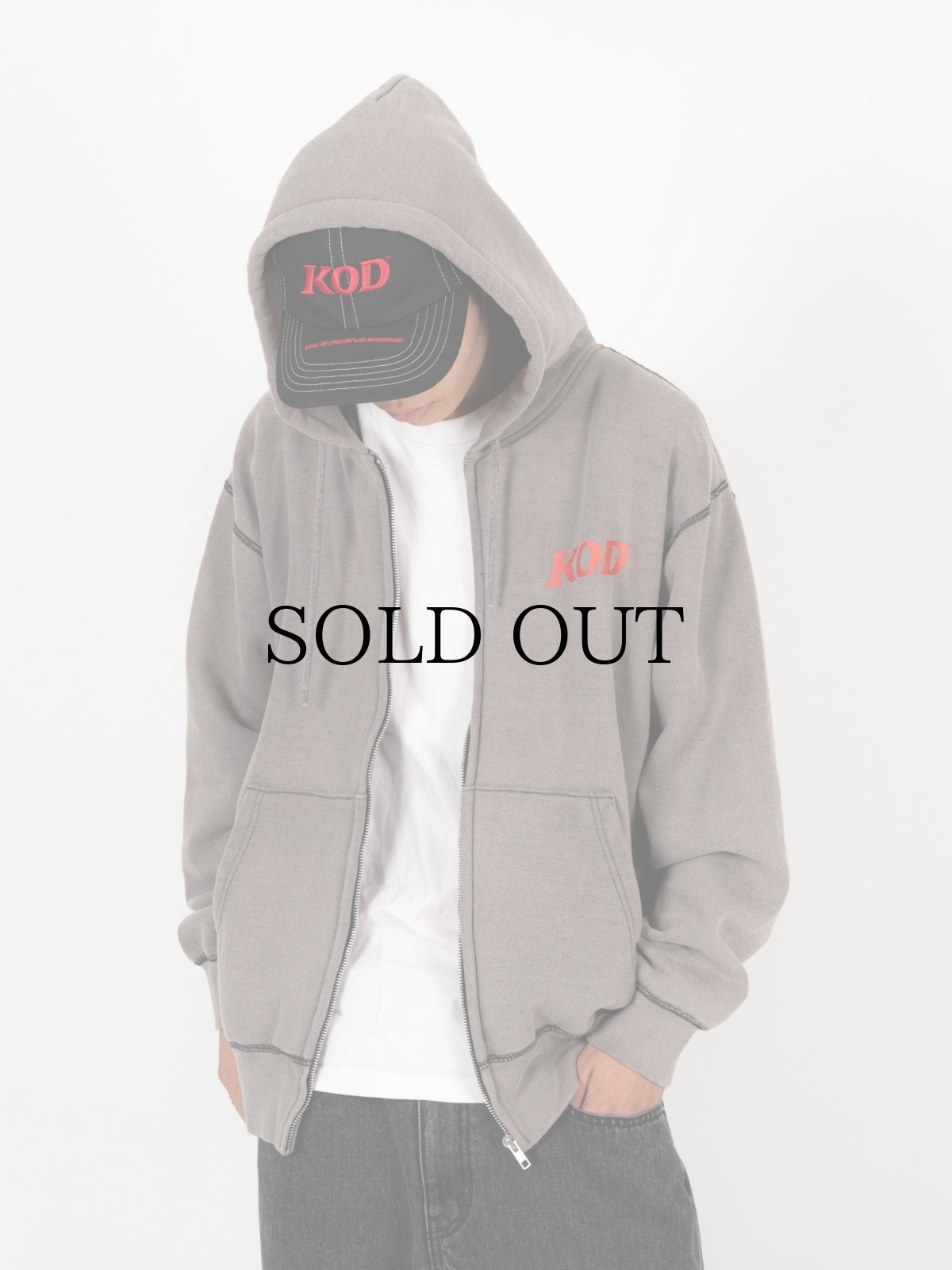 画像23: INTERBREED(インターブリード) / KING OF DIGGIN’ x INTERBREED “Faded Zip Hoodie” (23)