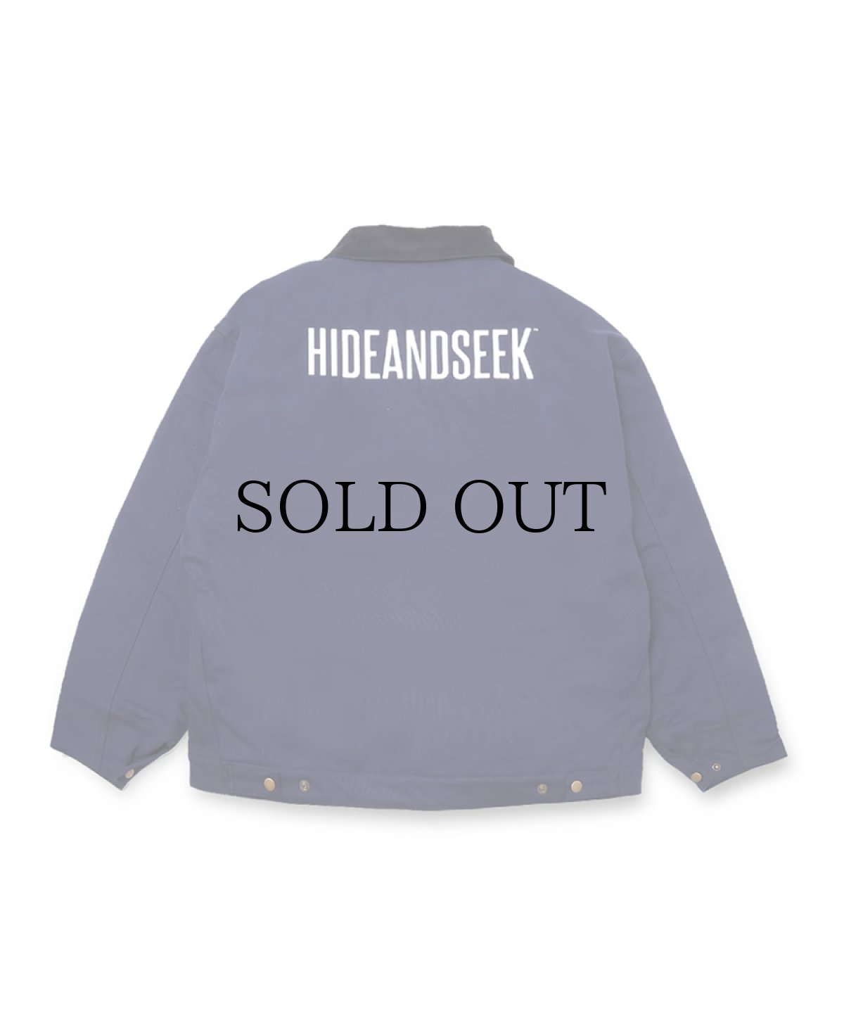 画像4: HIDEANDSEEK(ハイドアンドシーク) / Zip Work Jacket(24aw) (4)