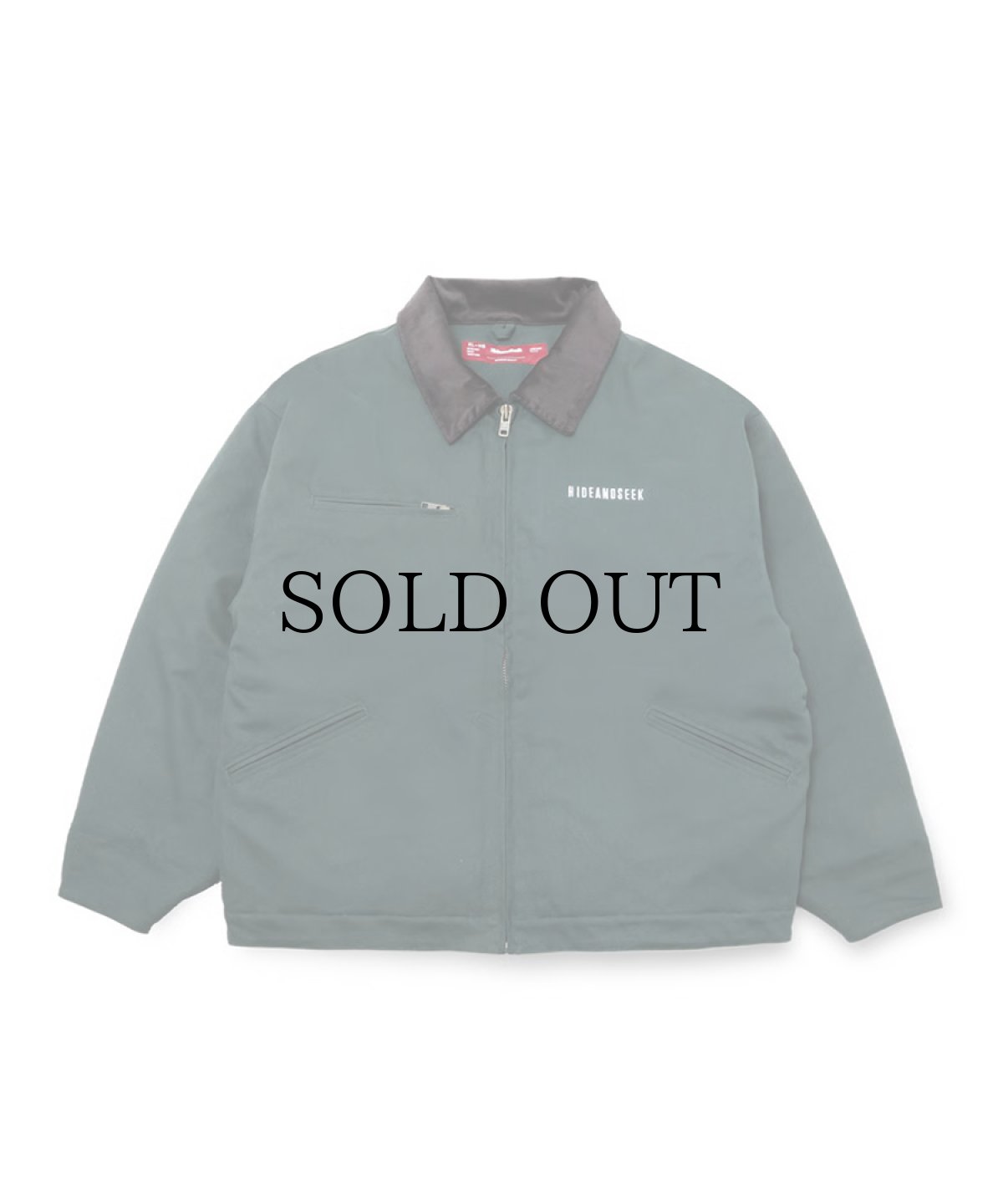 画像5: HIDEANDSEEK(ハイドアンドシーク) / Zip Work Jacket(24aw) (5)