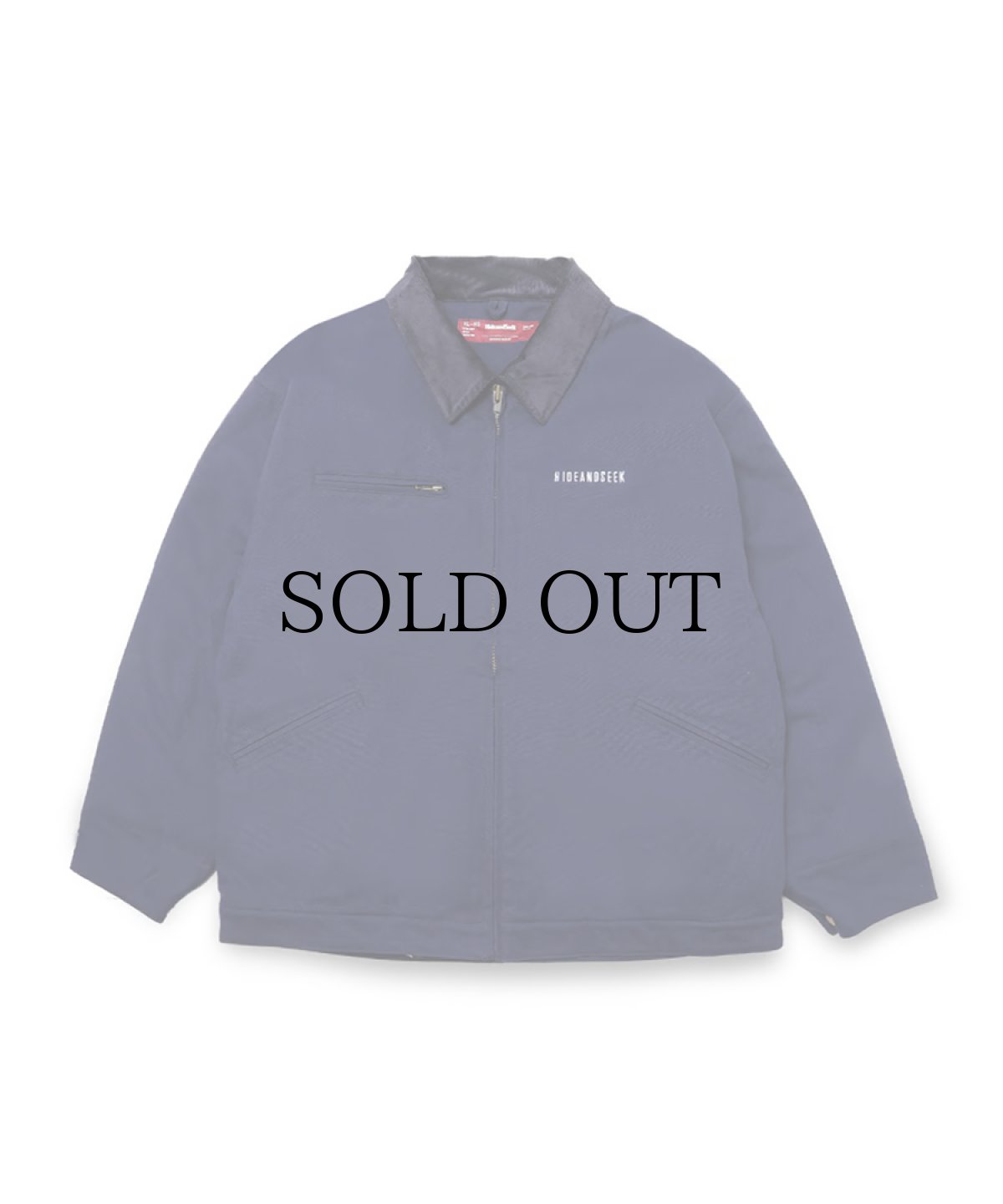 画像3: HIDEANDSEEK(ハイドアンドシーク) / Zip Work Jacket(24aw) (3)