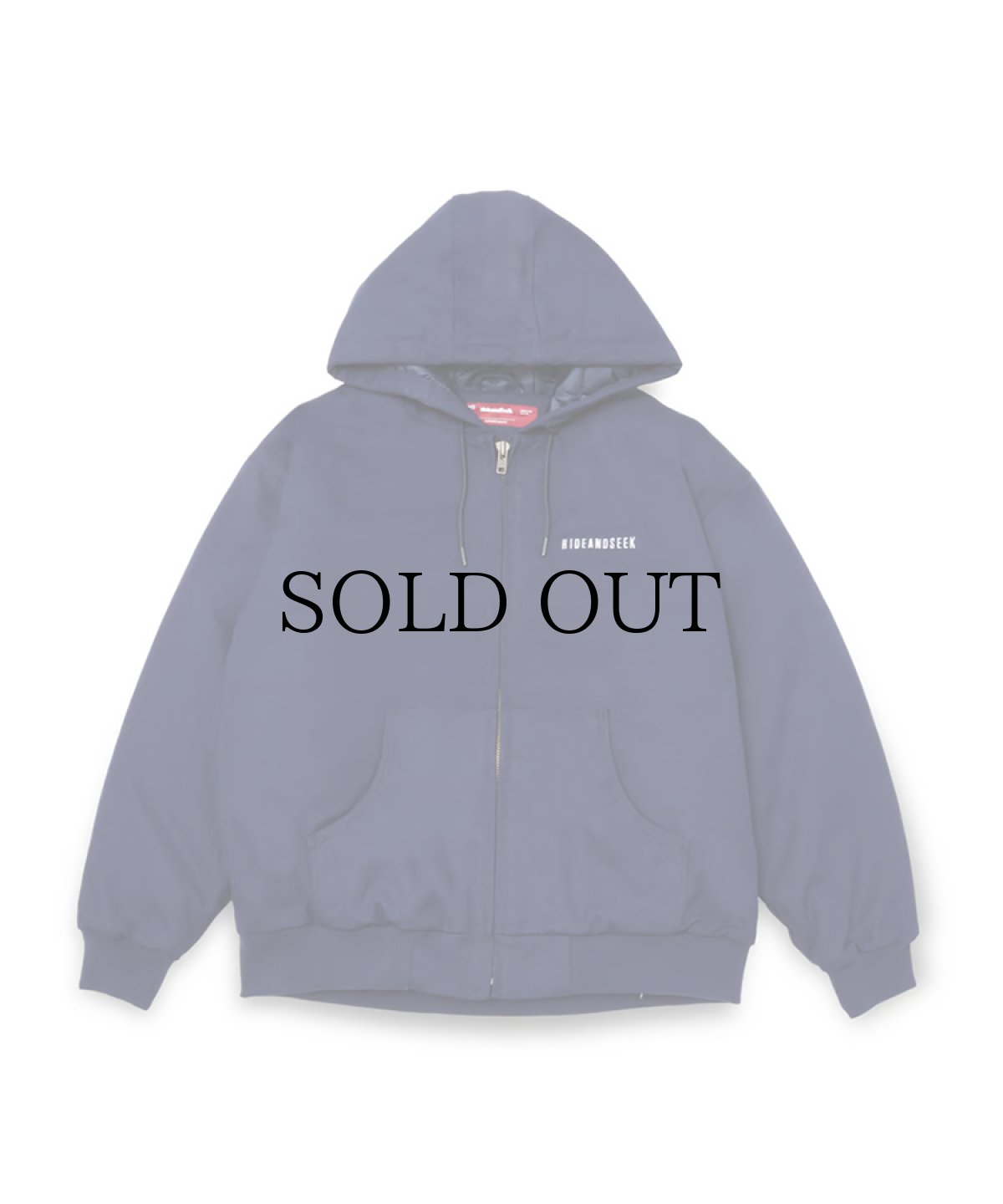 画像3: HIDEANDSEEK(ハイドアンドシーク) / Zip Hooded Work Jacket(24aw) (3)