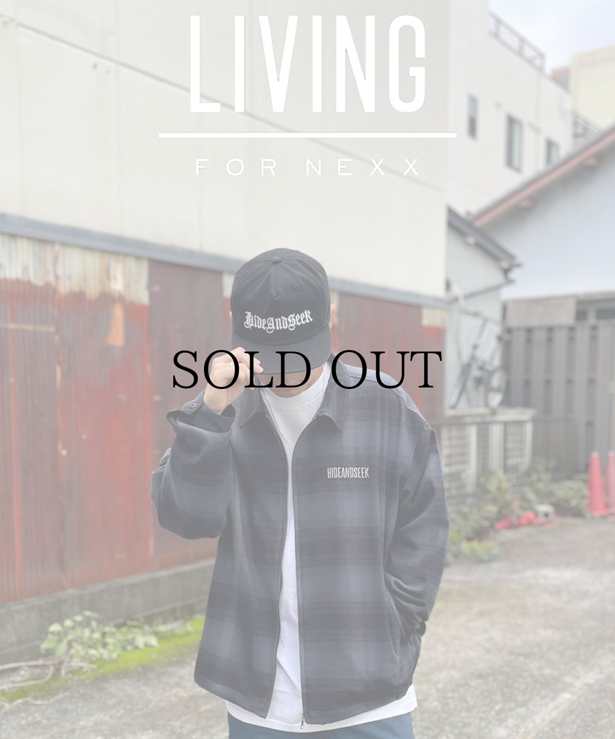 画像6: HIDEANDSEEK(ハイドアンドシーク) / Check Harrington Jacket (6)