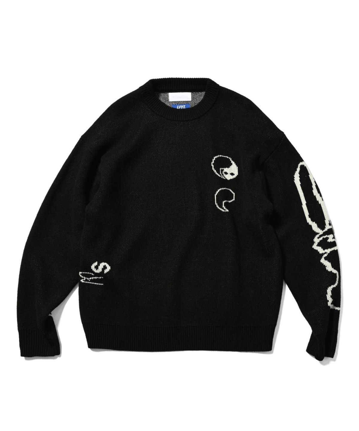 画像3: 【40%OFF】LFYT(ラファイエット) / LFYT x SauRas Being GRAPHIC SWEATER (3)