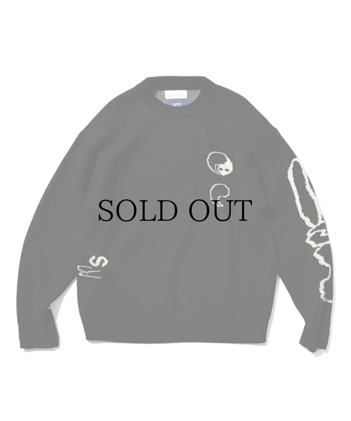 画像3: 【40%OFF】LFYT(ラファイエット) / LFYT x SauRas Being GRAPHIC SWEATER (3)