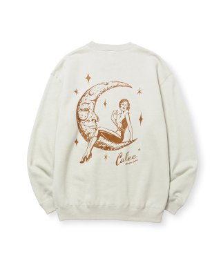 CALEE(キャリー) クルーネックスウェット B.L Bunny crew neck