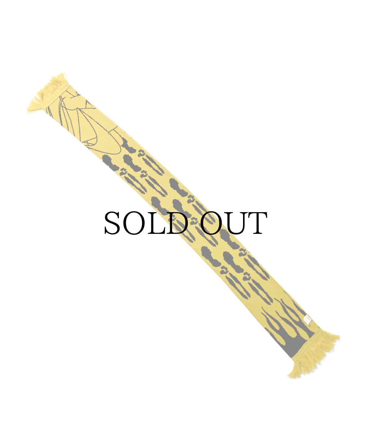 画像5: 【40%OFF】LFYT(ラファイエット) / LFYT x SauRas Being HOOLIGAN JACQUARD MUFFLER (5)