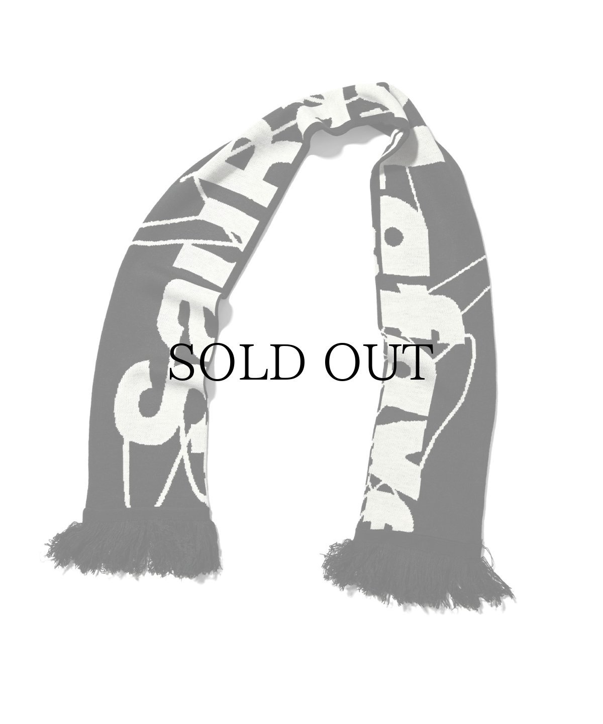 画像6: 【40%OFF】LFYT(ラファイエット) / LFYT x SauRas Being HOOLIGAN JACQUARD MUFFLER (6)