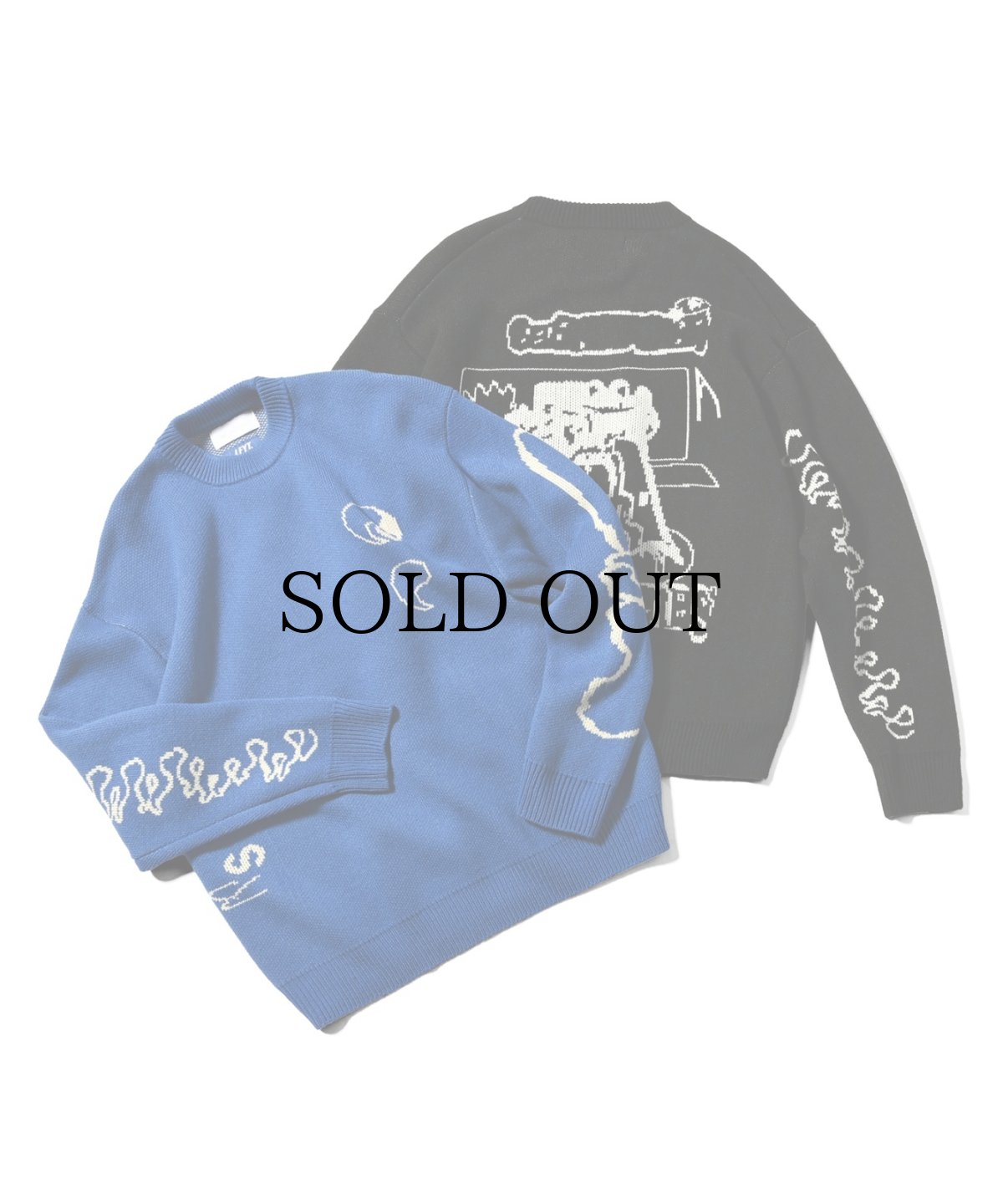 画像2: 【40%OFF】LFYT(ラファイエット) / LFYT x SauRas Being GRAPHIC SWEATER (2)