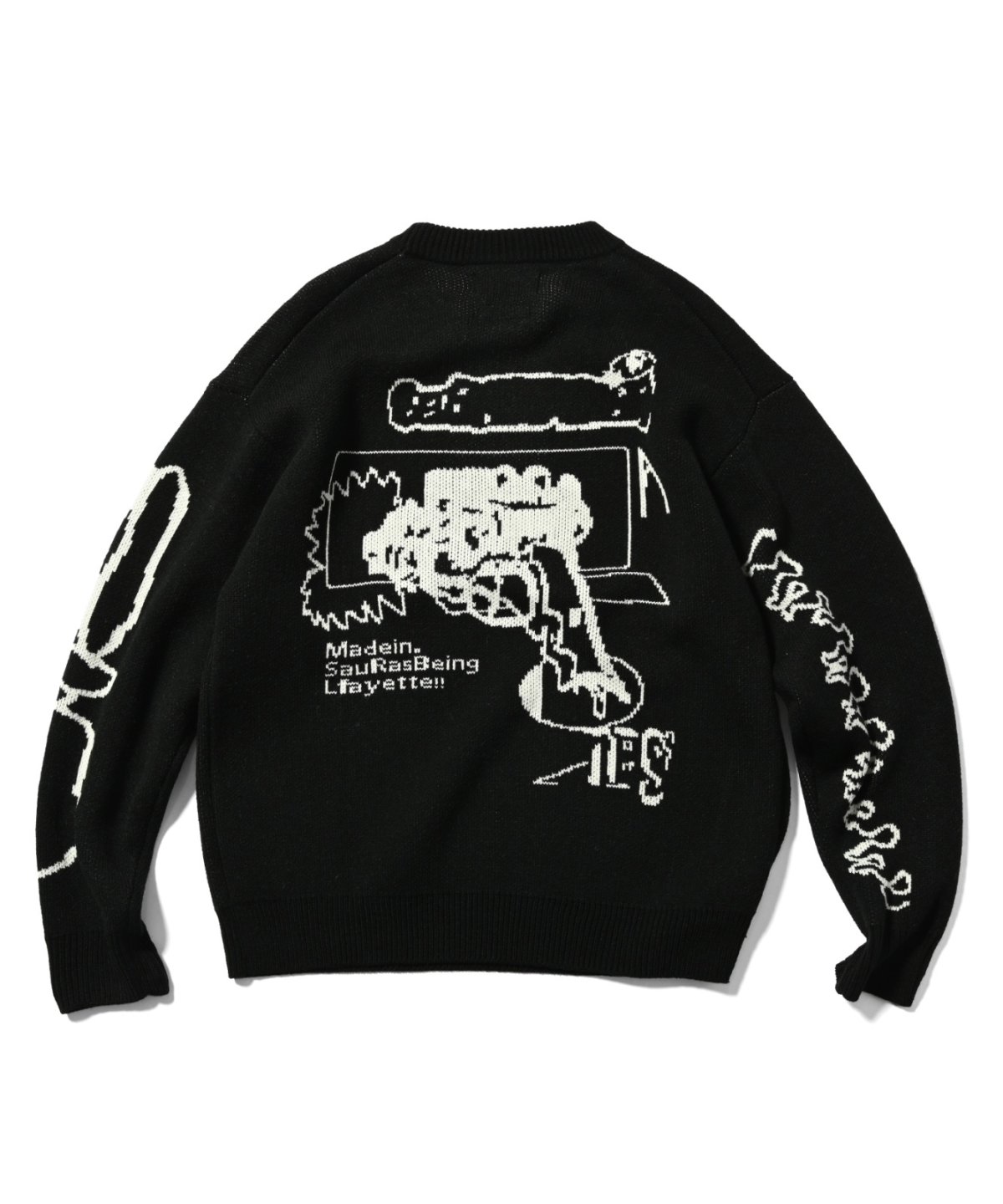 画像7: 【40%OFF】LFYT(ラファイエット) / LFYT x SauRas Being GRAPHIC SWEATER (7)