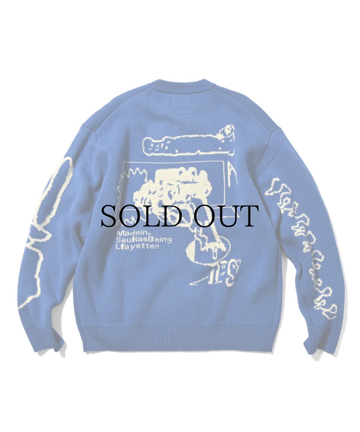 画像13: 【40%OFF】LFYT(ラファイエット) / LFYT x SauRas Being GRAPHIC SWEATER (13)