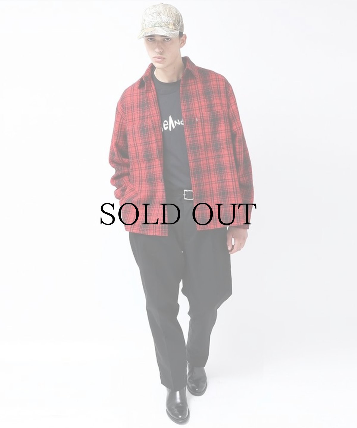 画像4: HIDEANDSEEK(ハイドアンドシーク) / Check Shirt Jacket(24aw) (4)