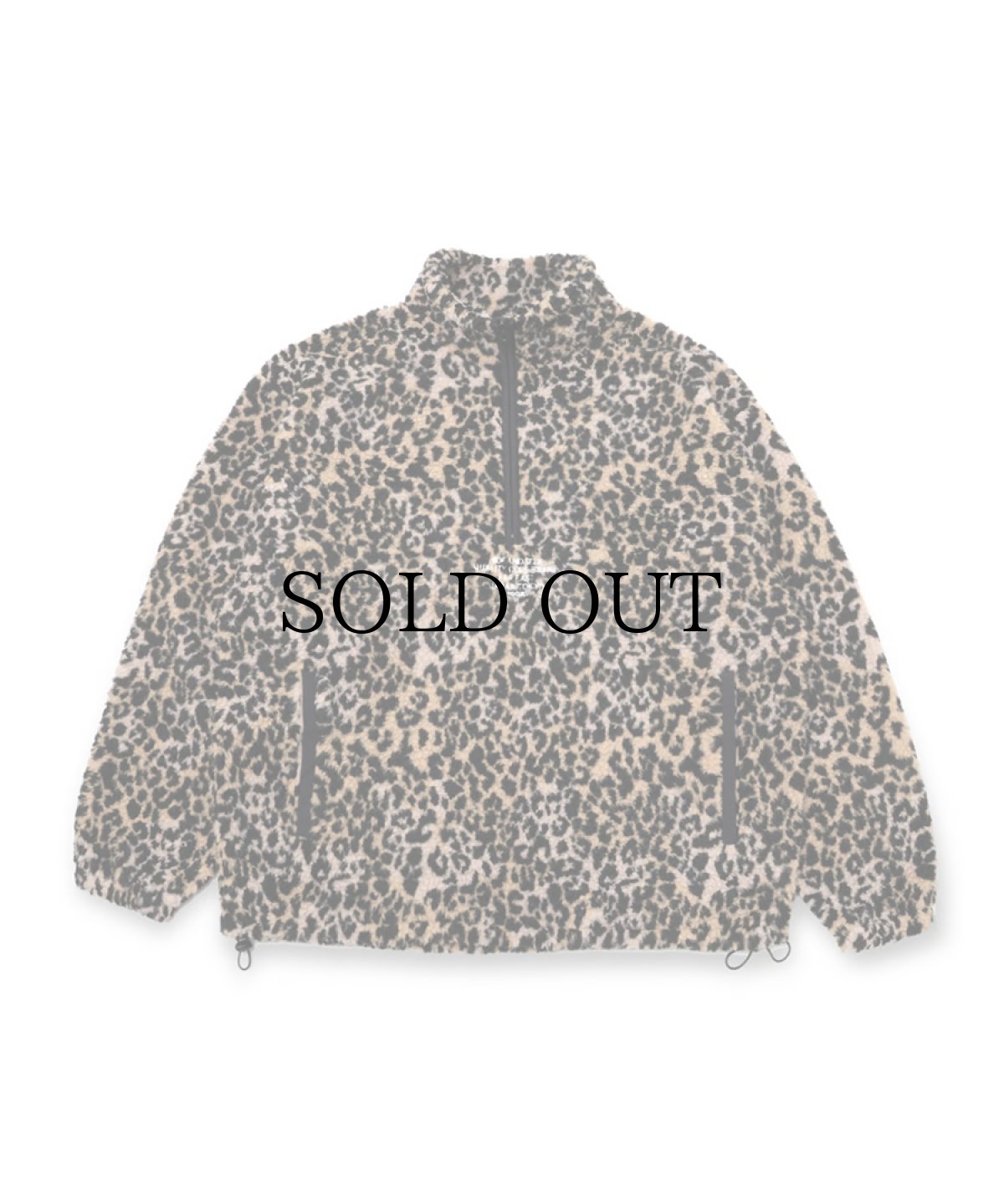 画像1: HIDEANDSEEK(ハイドアンドシーク) / Boa Half Zip Jacket(24aw) (1)