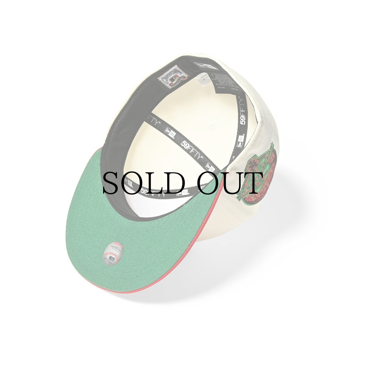 画像7: NEW ERA / New York Mets - 59FIFTY CO 50TH ANV CHROME/SCARLET (7)