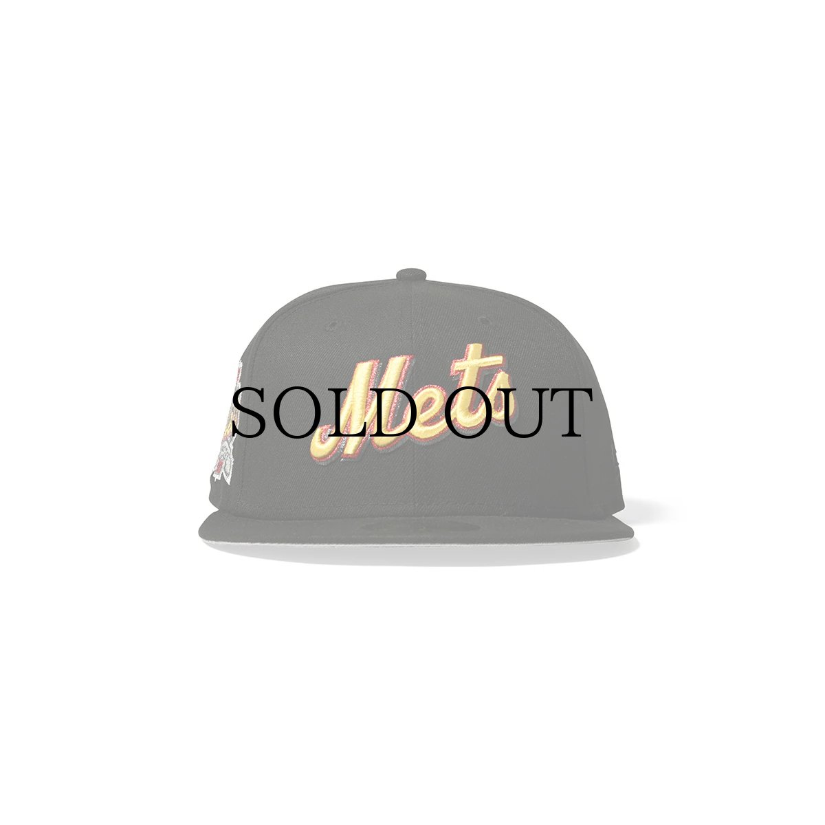 画像2: NEW ERA /  New York Mets - 59FIFTY CO 40TH ANV SCRIPT YELLOW LOGO/BLACK (2)