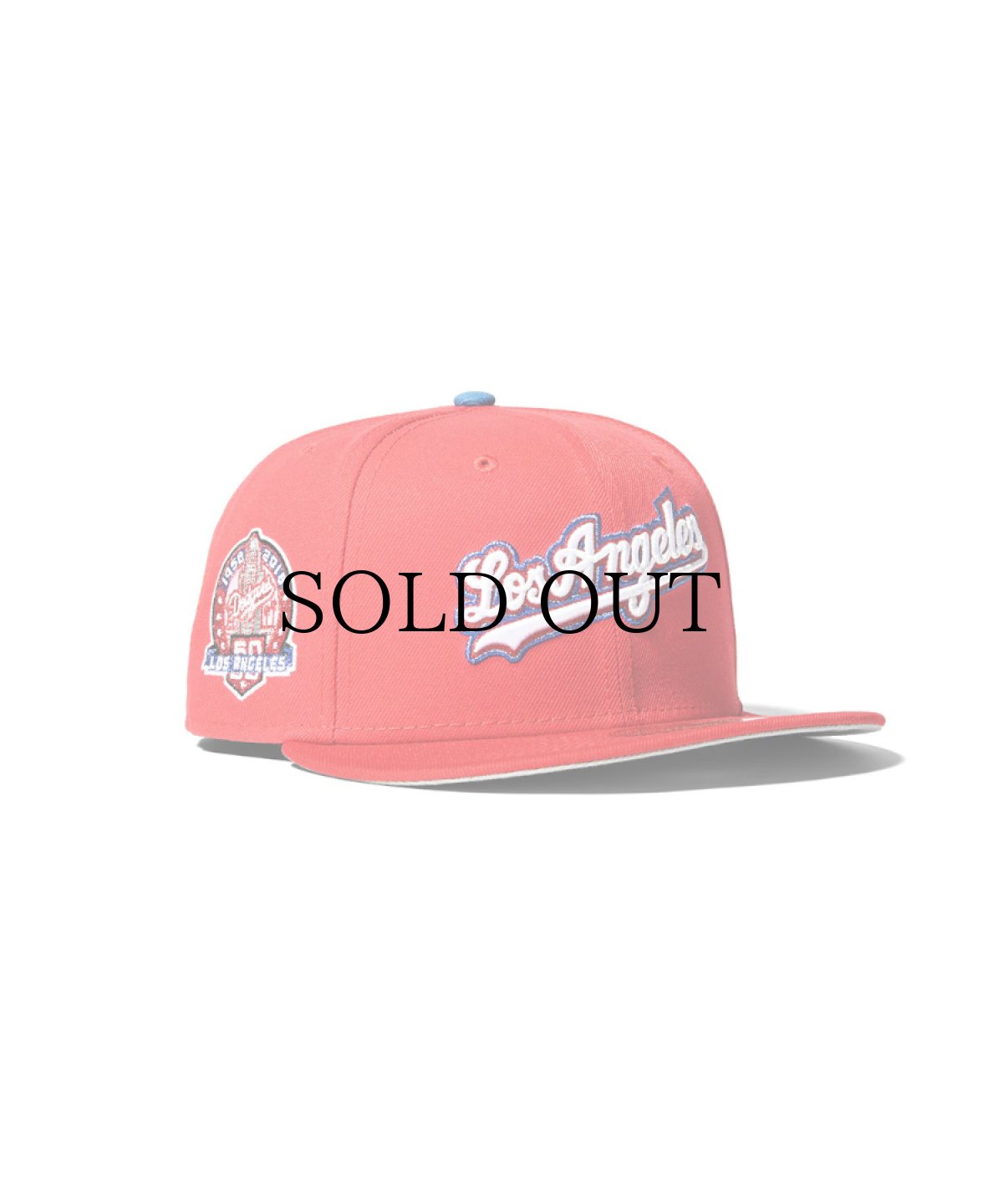 画像1: NEW ERA / Los Angeles Dodgers - 59FIFTY CO 60TH ANV RED (1)