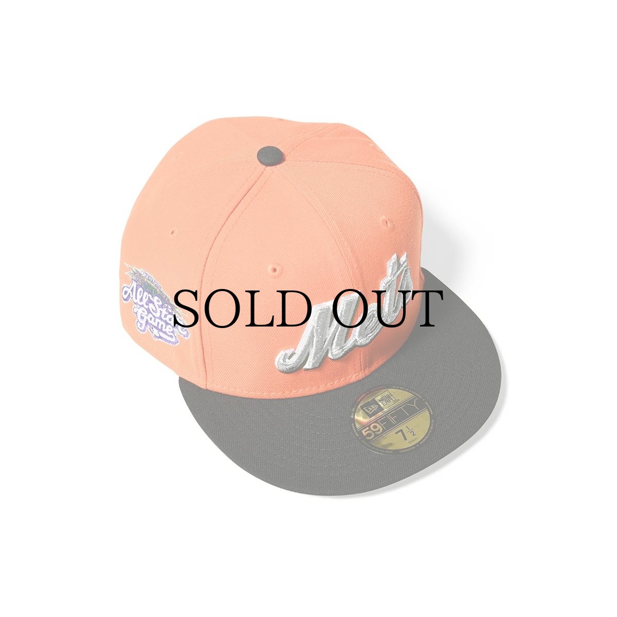 画像6: NEW ERA /  New York Mets - 59FIFTY CO 2002 ASG RUSH ORANGE/BLACK (6)