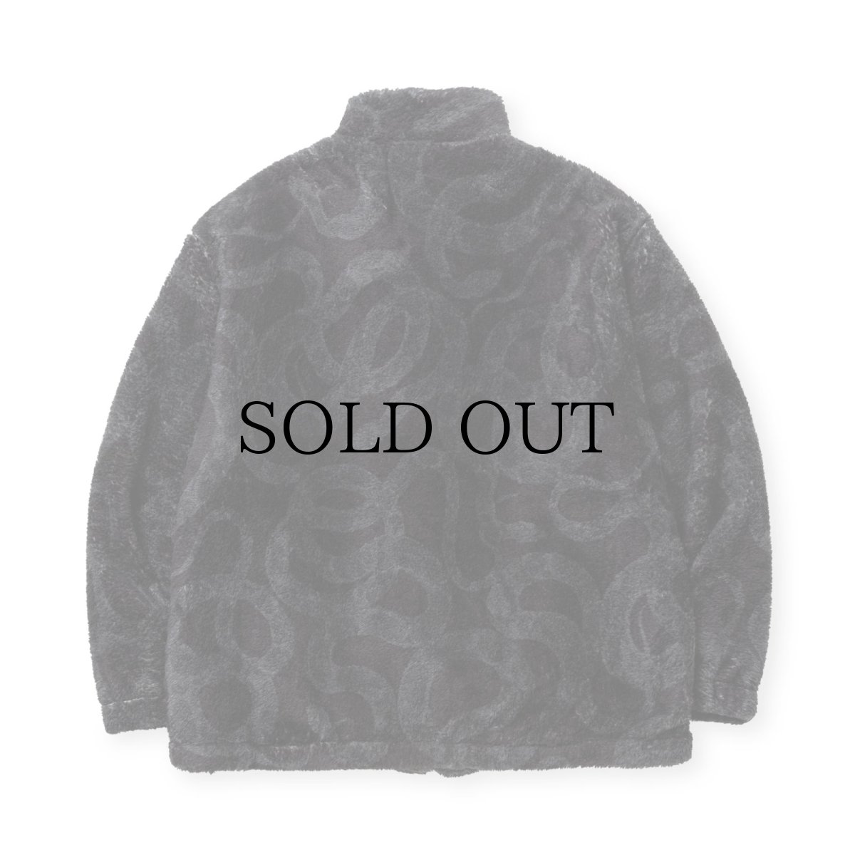 画像3: CALEE(キャリー) / NYLON RIP FLEECE TRACK TYPE JACKET <SNAKE PATTERN> (3)