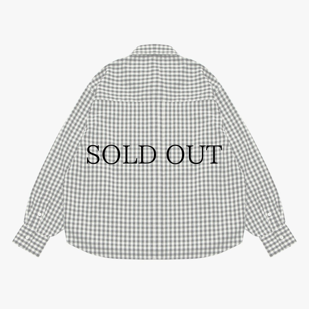 画像4: APPLEBUM(アップルバム) / Gingham Check Oversize Shirt (4)