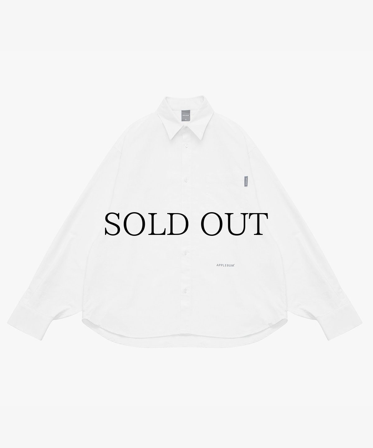 画像2: APPLEBUM(アップルバム) / Oxford Oversize Shirt (2)