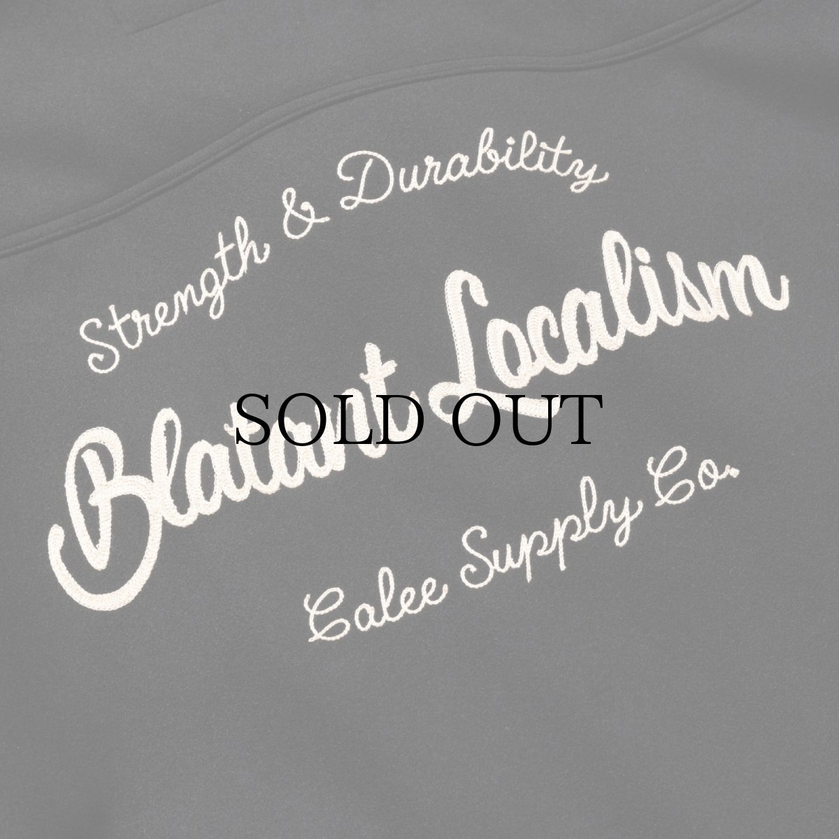 画像7: CALEE(キャリー) / PE MELTON SWINGTOP <BLATANT LOCALISM> (7)