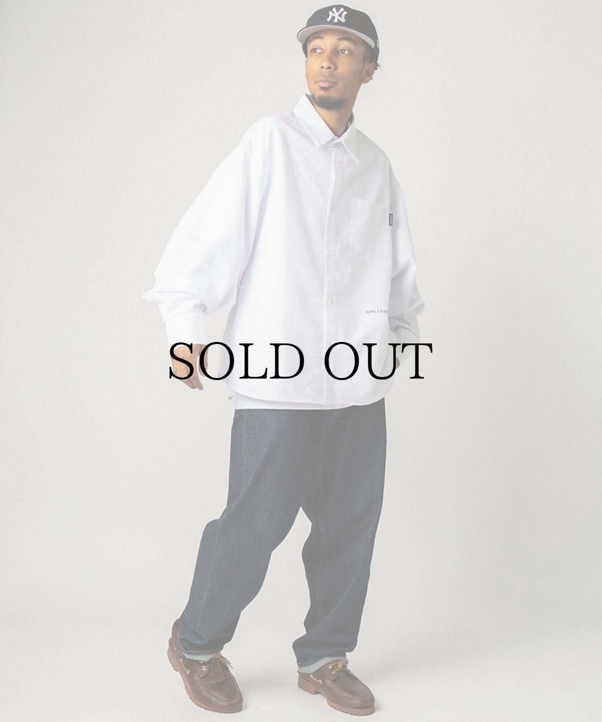 画像3: APPLEBUM(アップルバム) / Oxford Oversize Shirt (3)