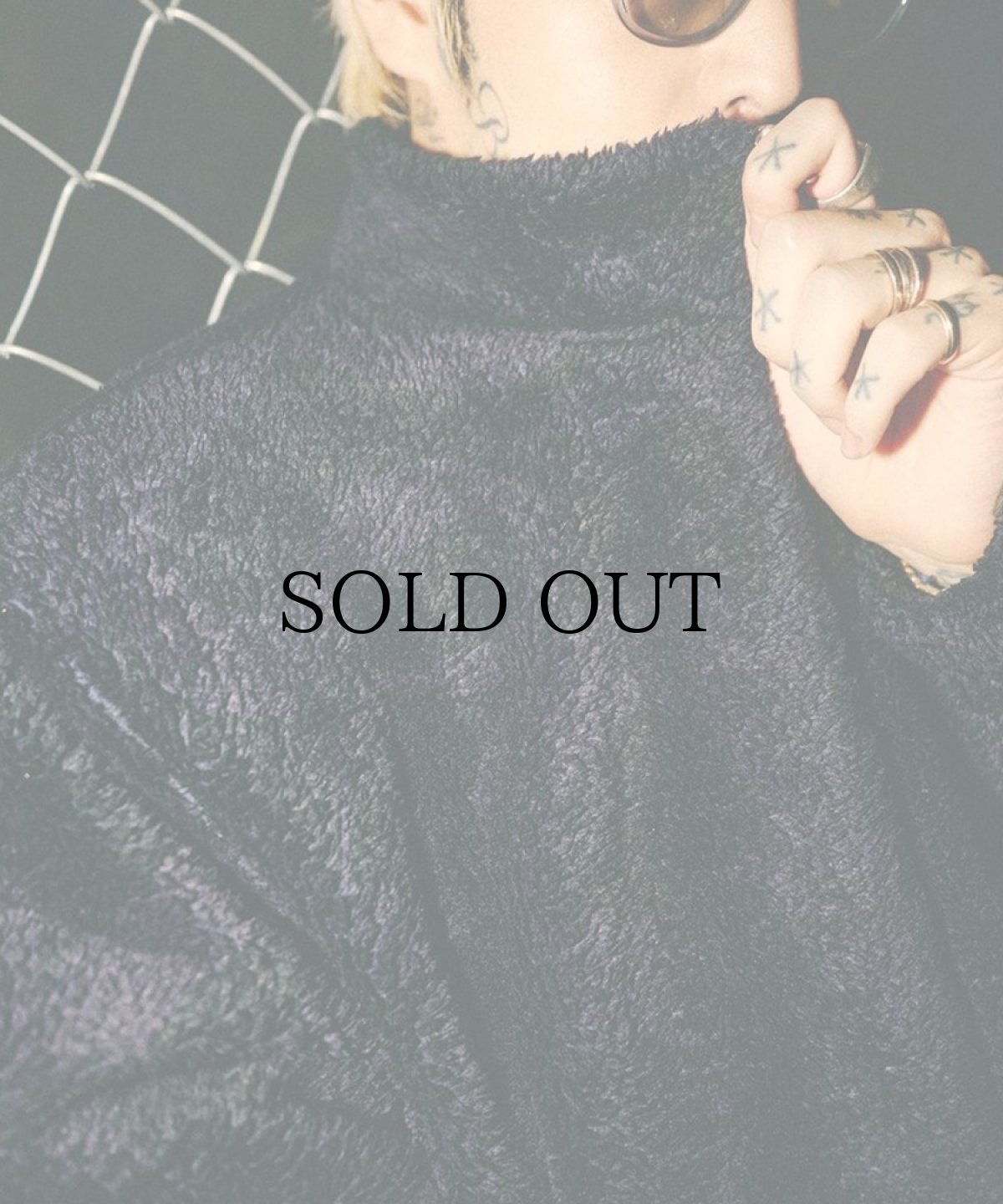 画像11: CALEE(キャリー) / NYLON RIP FLEECE TRACK TYPE JACKET <SNAKE PATTERN> (11)