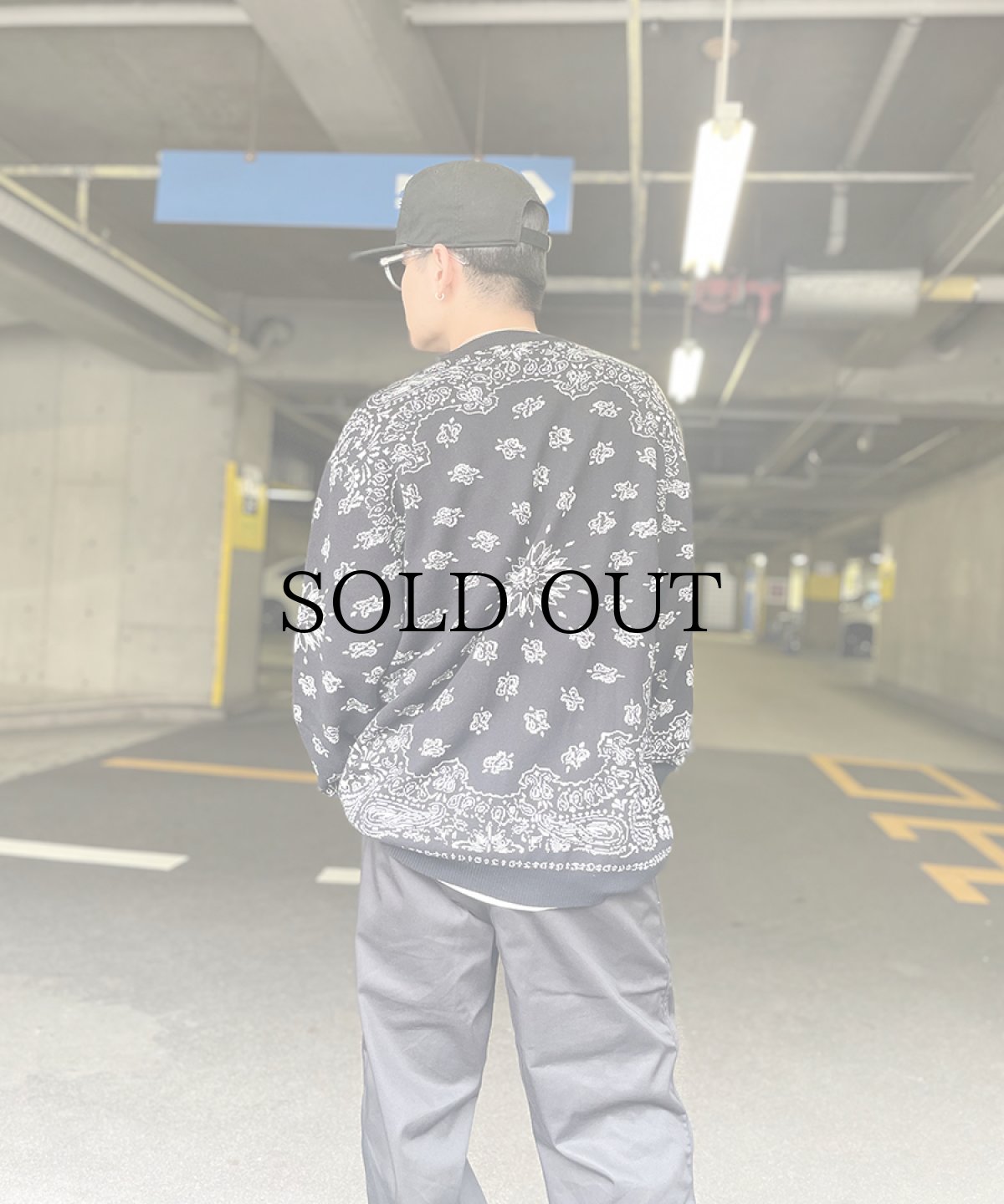 画像7: HIDEANDSEEK(ハイドアンドシーク) / Bandana Sweater (7)