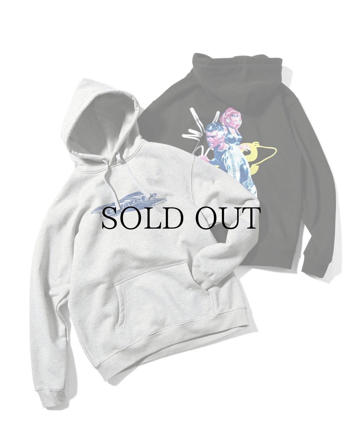 画像2:  【40%OFF】LFYT(ラファイエット) / LFYT x SauRas Being LOGO HOODIE (2)