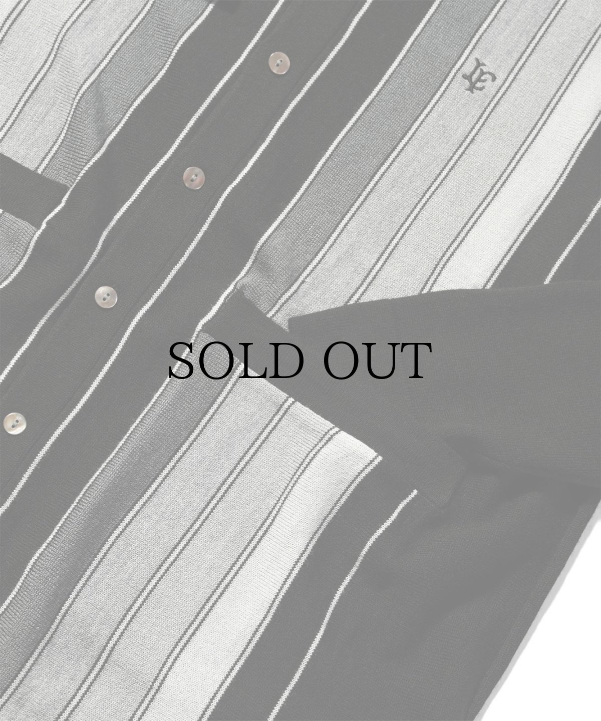 画像8: 【40%OFF】LFYT(ラファイエット) / STRIPED KNIT CARDIGAN (8)