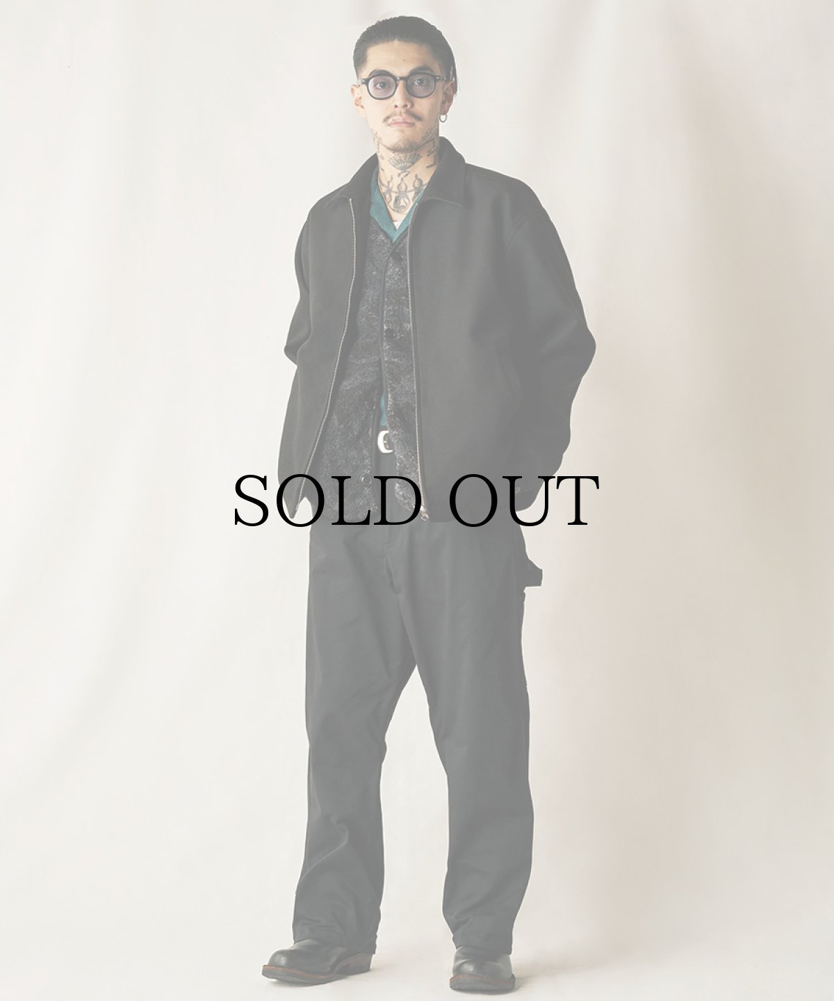 画像11: CALEE(キャリー) / PE MELTON SWINGTOP <BLATANT LOCALISM> (11)