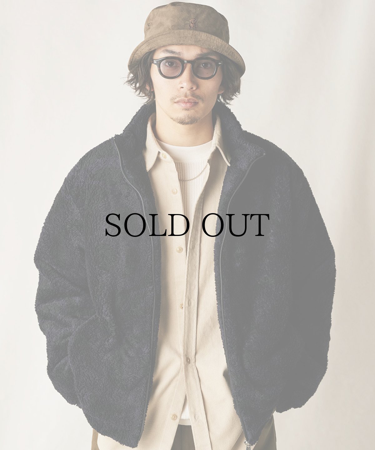 画像12: CALEE(キャリー) / NYLON RIP FLEECE TRACK TYPE JACKET <SNAKE PATTERN> (12)