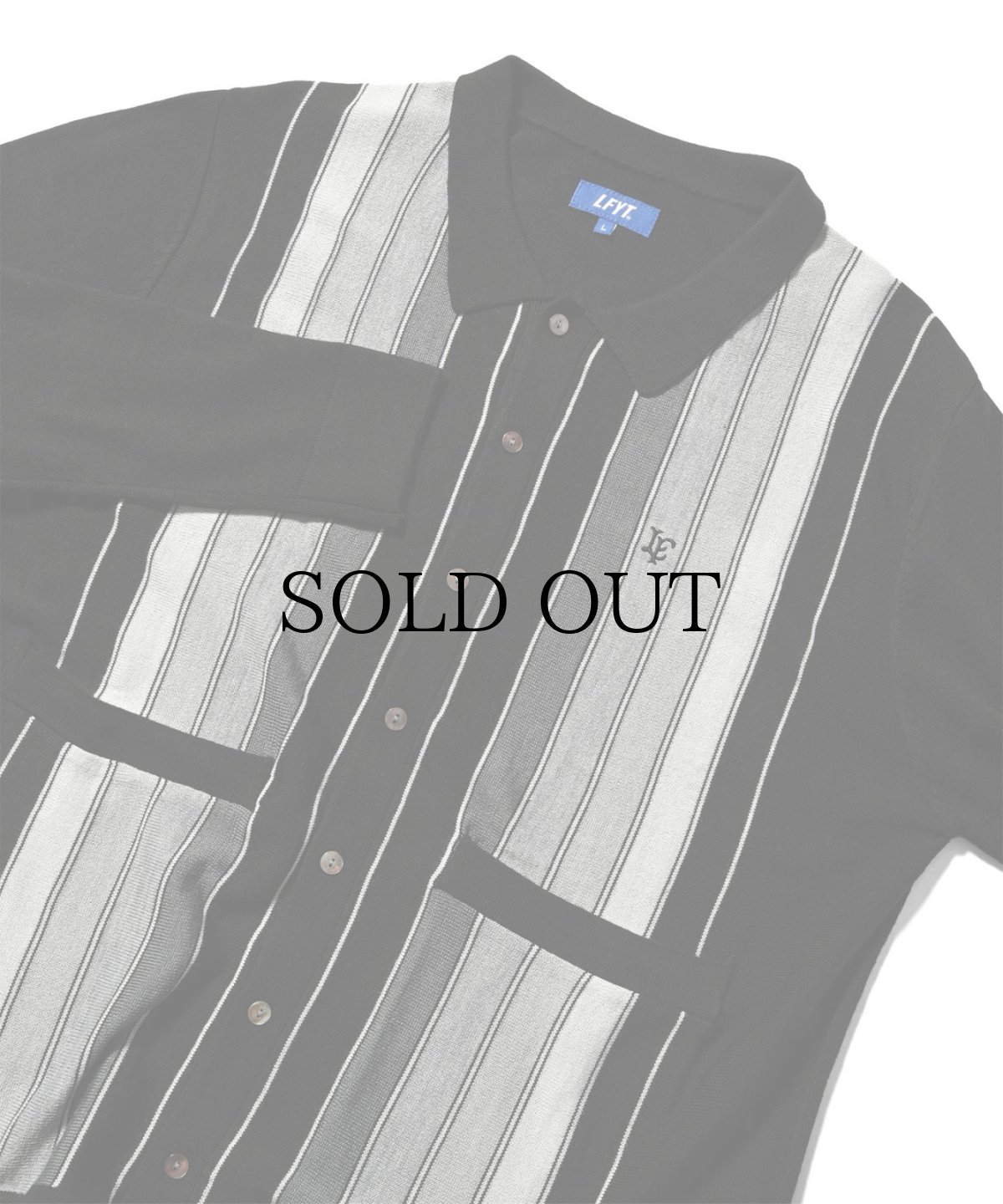 画像6: 【40%OFF】LFYT(ラファイエット) / STRIPED KNIT CARDIGAN (6)