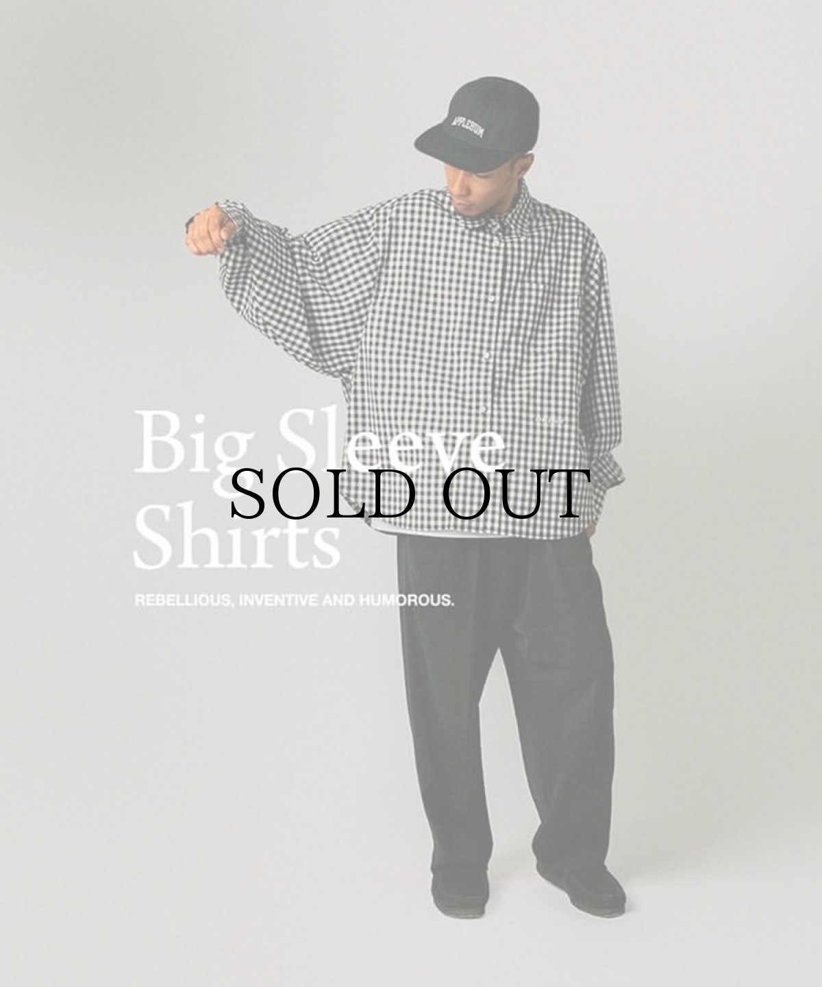 画像10: APPLEBUM(アップルバム) / Gingham Check Oversize Shirt (10)