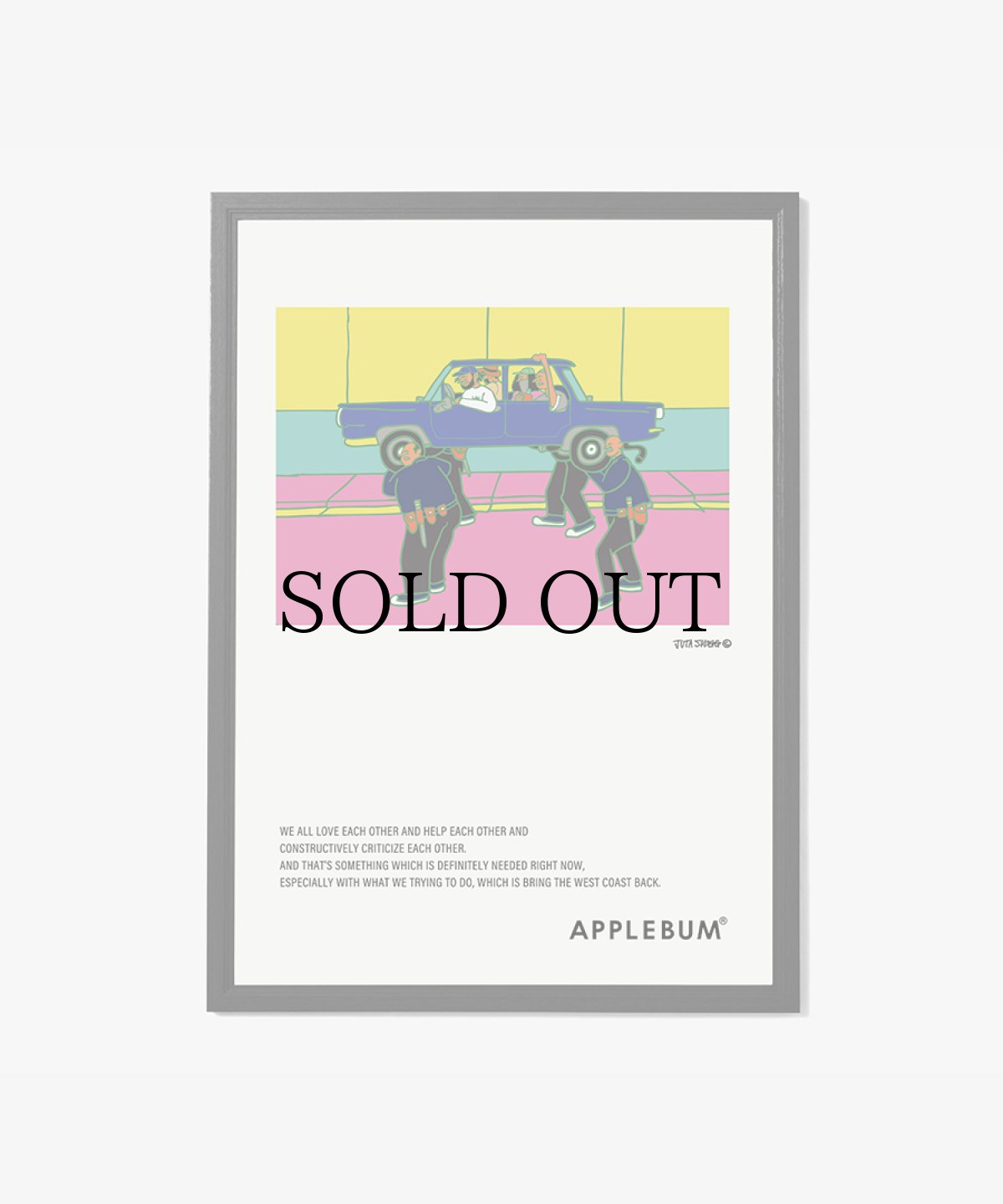 画像1: APPLEBUM(アップルバム) / "ALRIGHT" A1 Poster (1)