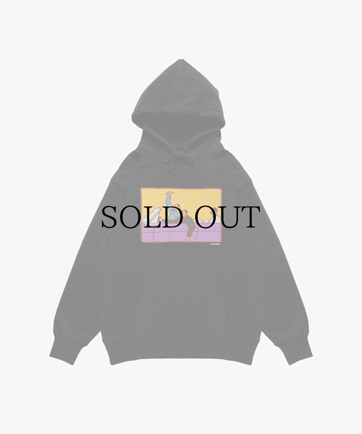 画像1: APPLEBUM(アップルバム) / "Up in Smoke" Sweat Parka (1)