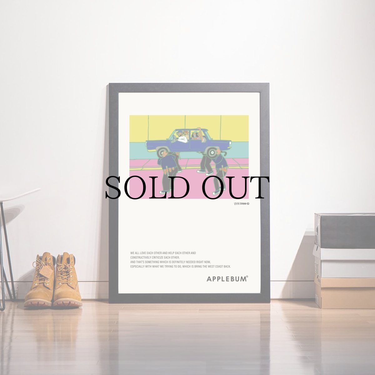 画像2: APPLEBUM(アップルバム) / "ALRIGHT" A1 Poster (2)