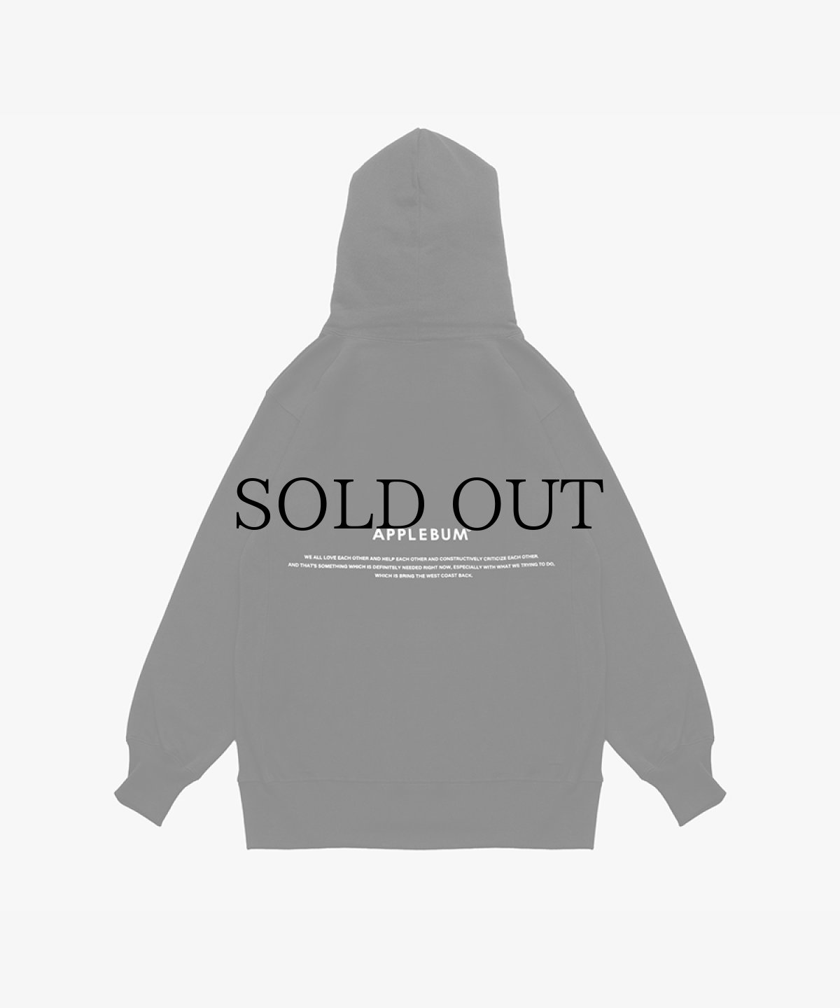 画像2: APPLEBUM(アップルバム) / "Up in Smoke" Sweat Parka (2)