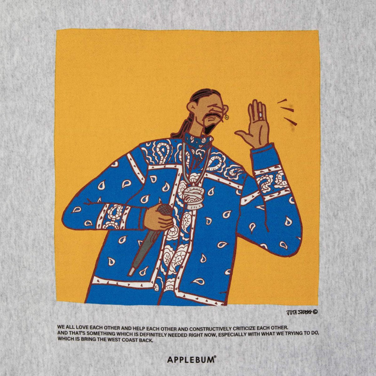 画像4: APPLEBUM(アップルバム) / "Doggfather" Sweat Parka (4)