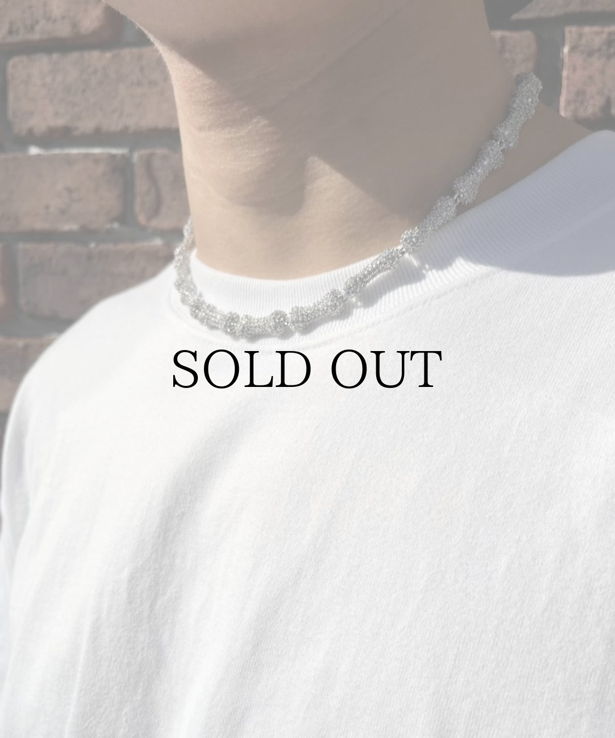 画像6: $ole only(ソールオンリー) / ボーンチェーンネックレス シルバー (6)