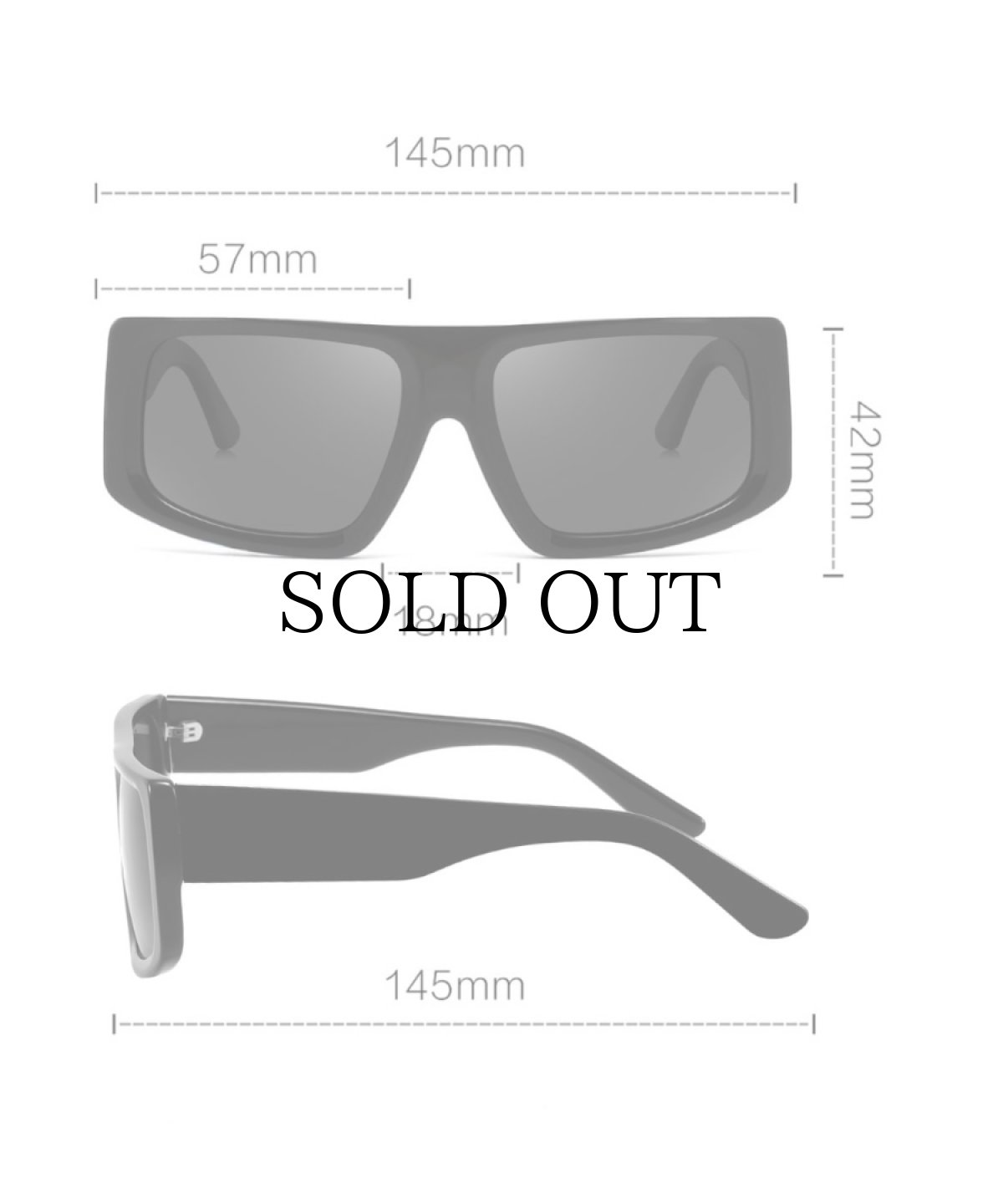 画像4: $ole only(ソールオンリー)  /  ハリケーン サングラス (4)