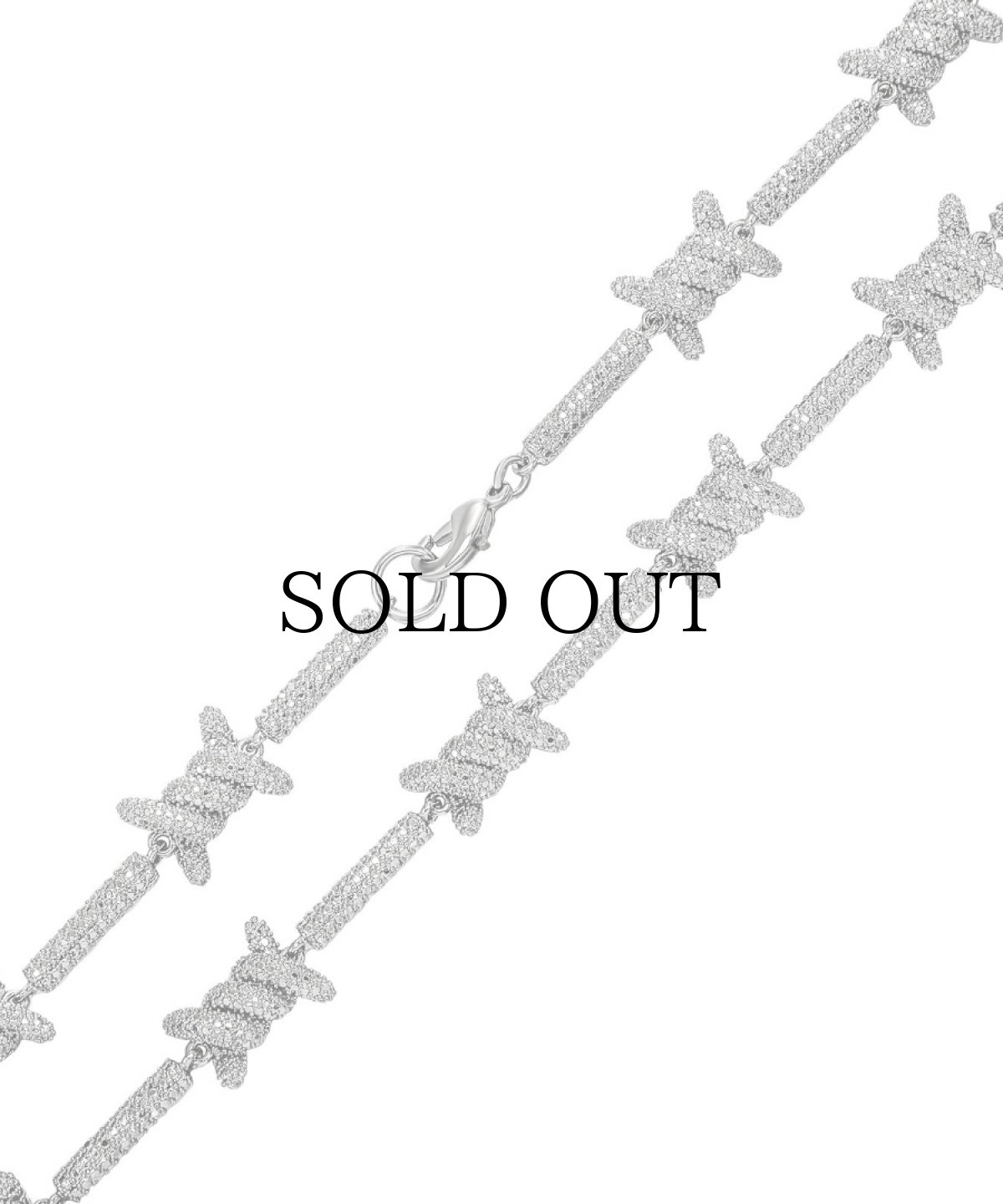画像2: $ole only(ソールオンリー) / Barbed Wire Motif Necklace (2)