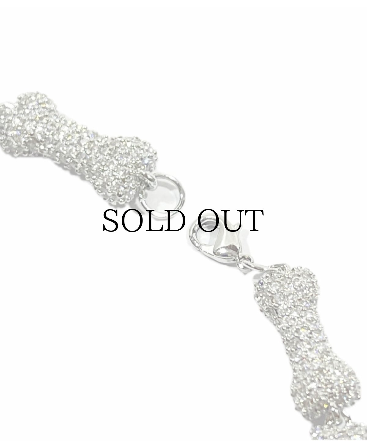 画像4: $ole only(ソールオンリー) / ボーンチェーンネックレス シルバー (4)