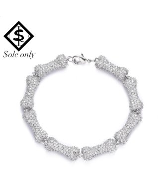 ole only(ソールオンリー)ブレスレット Cuban chain bracelet 14mm