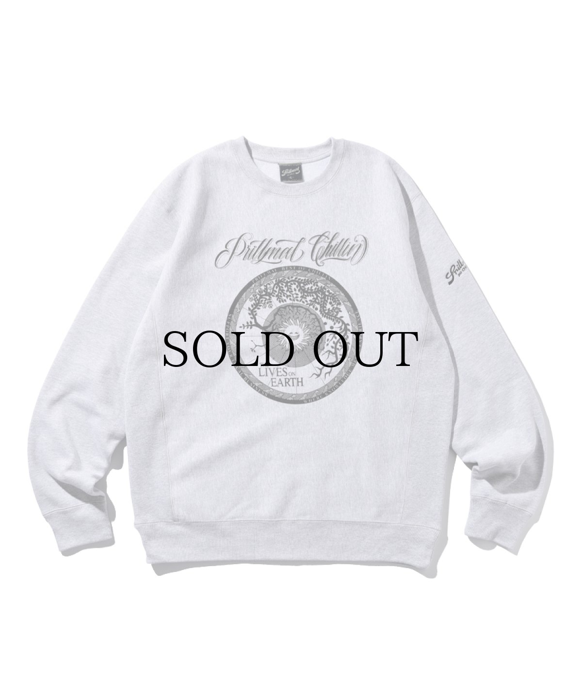 画像2: PRILLMAL(プリルマル) / LIVES ON EARTH !! CREW NECK SWEAT (2)